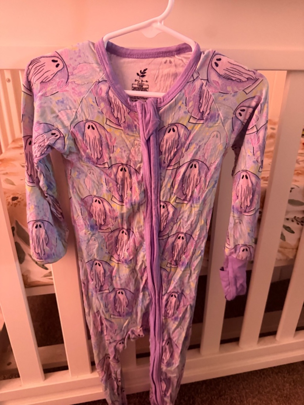 Purple Ghost Print Toddler Footless Pajamas
2 for 25 or OBO